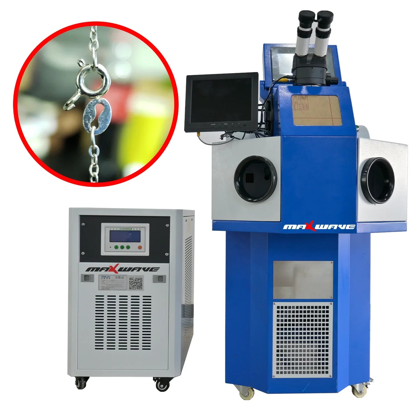 Vertical Jewelry Welder High Quality Laser Welding Machine with CCD YAG Gold and silver jewelry Soldering Equipment