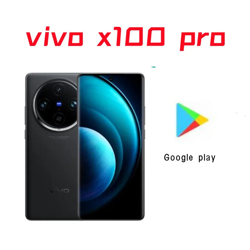 Vivo X100 Pro Smart phone Original New 5G Mobile Phone 6.78" 120HZ 100W Charger 50MP Camera Dimensity9300 NFC 5400 mAh OTA