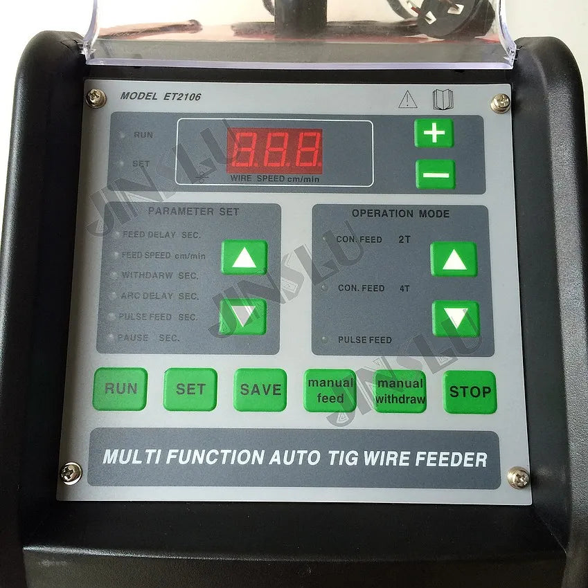 WF-007A Welding Wire Feeder Digital Pulse Wires Welding 110V 220V for Argon Arc Laser Tig  brazing Machine Robot Automatic