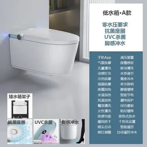 Wall hanging and hanging wall hanging hotel home super large integrated intelligent toilet