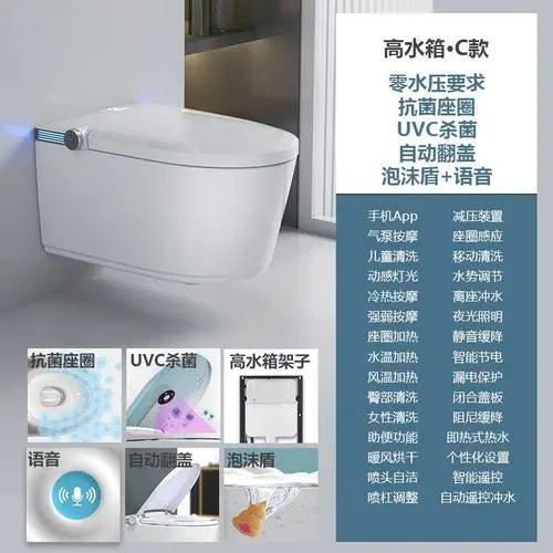 Wall hanging and hanging wall hanging hotel home super large integrated intelligent toilet