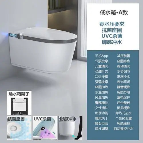 Wall hanging and hanging wall hanging hotel home super large integrated intelligent toilet