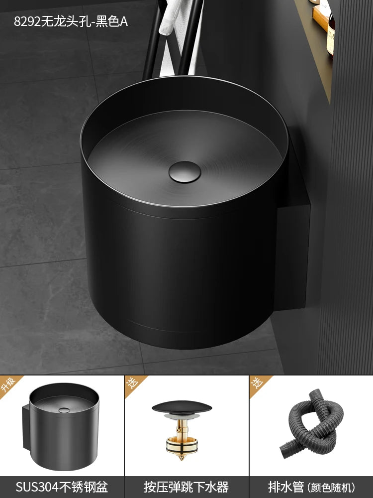 Wash basin, bathroom, stainless steel wash basin, hotel KTV popular art basin