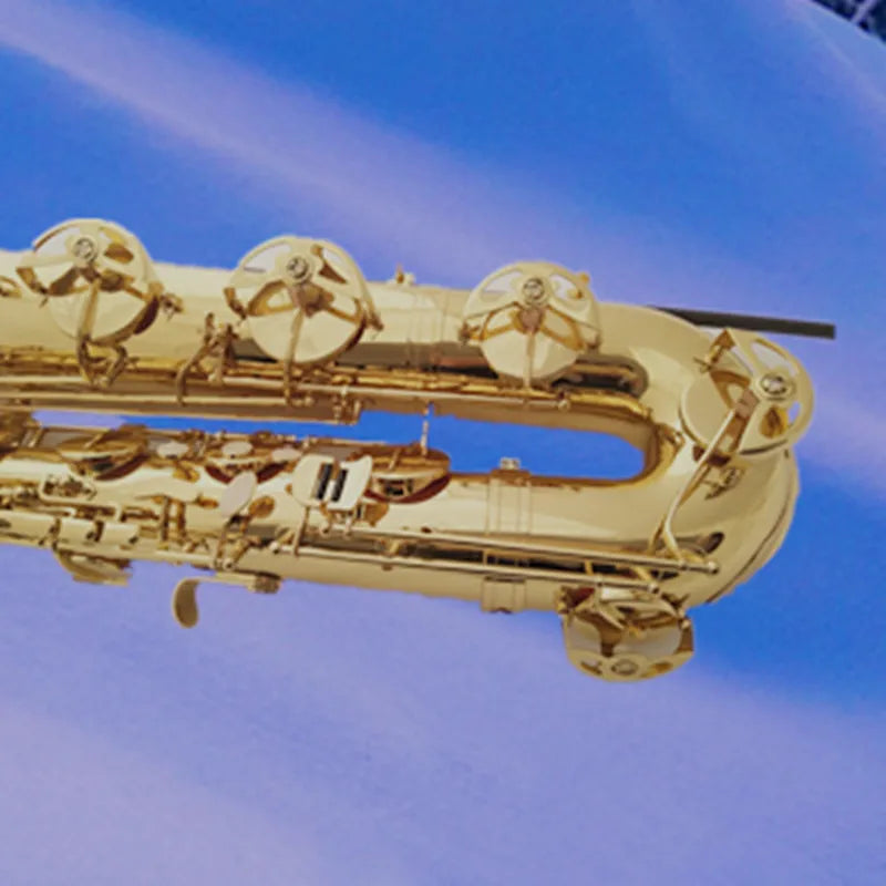 Weifang Rebon Eb Key Brass Baritone Saxophone