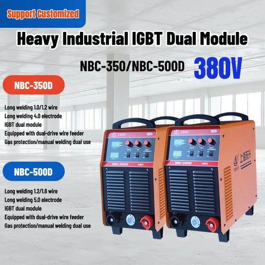 Welding Equipment Series industrial grade inverter gas shielded welding machine NBC350 500  inverter technology All-position