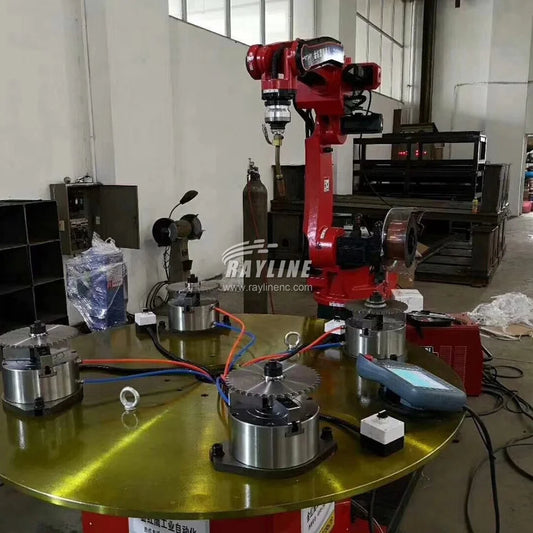 Welding robot equipped with Cobot drag programming laser welding robot iron