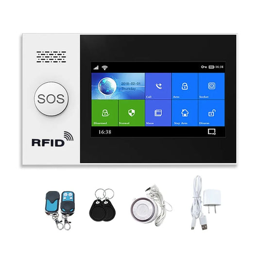 Wifi GSM Intelligent Internet of Things Home Anti-theft Security System GPRS Wireless Security Alarm System