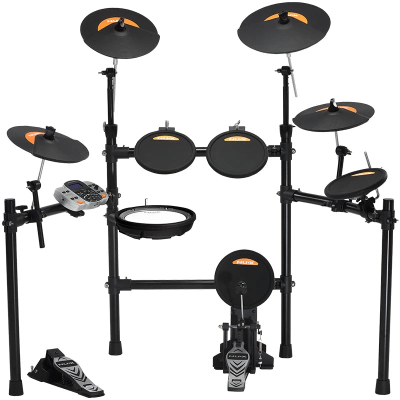 Electronic musical instruments With Stand Cymbal Musical Instruments Hot Sale professional NUX DM-4S electronic Drum kit drum Set