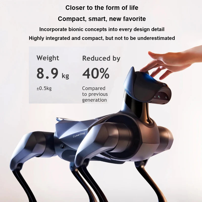 && XIAOMI Cyberdog 2 Iron Egg Robot Dog bionic robot CyberDog 2 electronic dog quadruped intelligent second generation percept