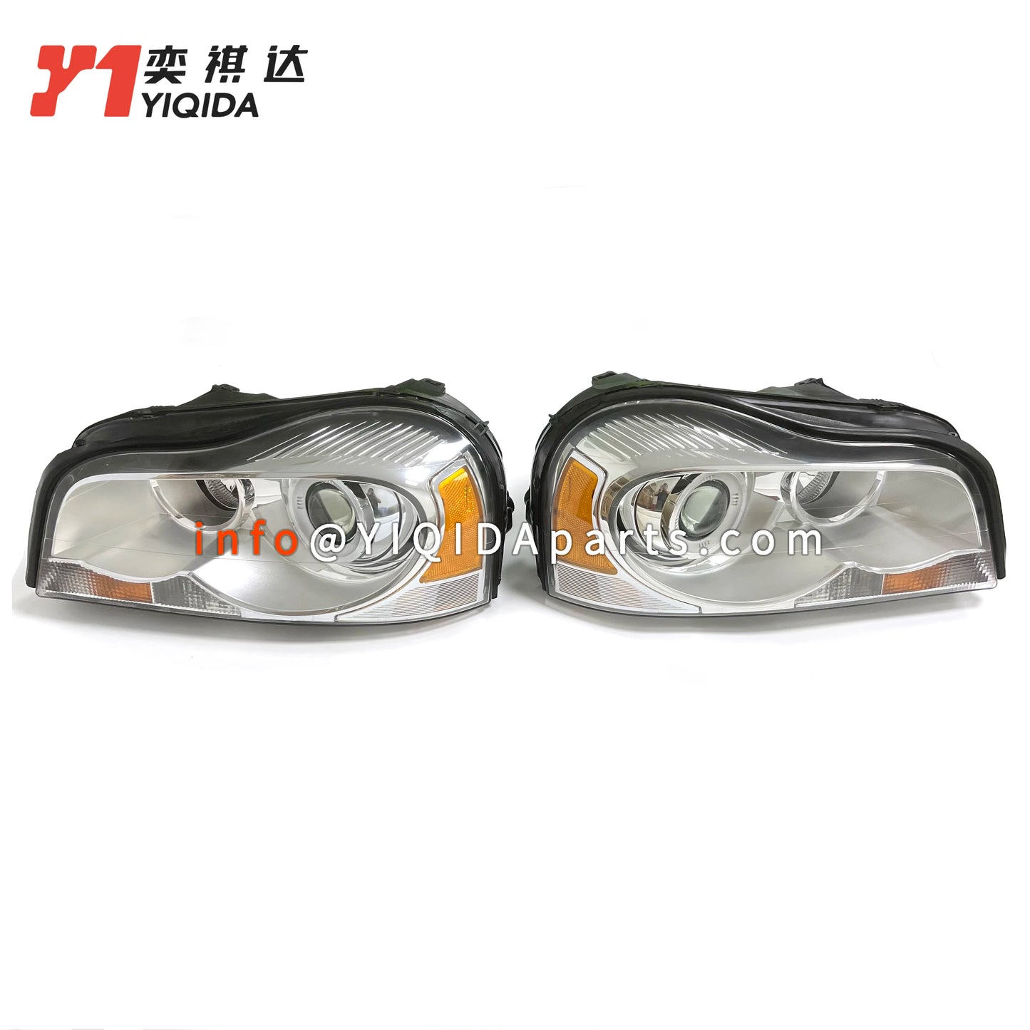 YIQIDA 31111845/31111846 Second Hand Car Parts Auto Lighting Systems LED Headlights Headlamp For Volvo XC90(2003-2016)