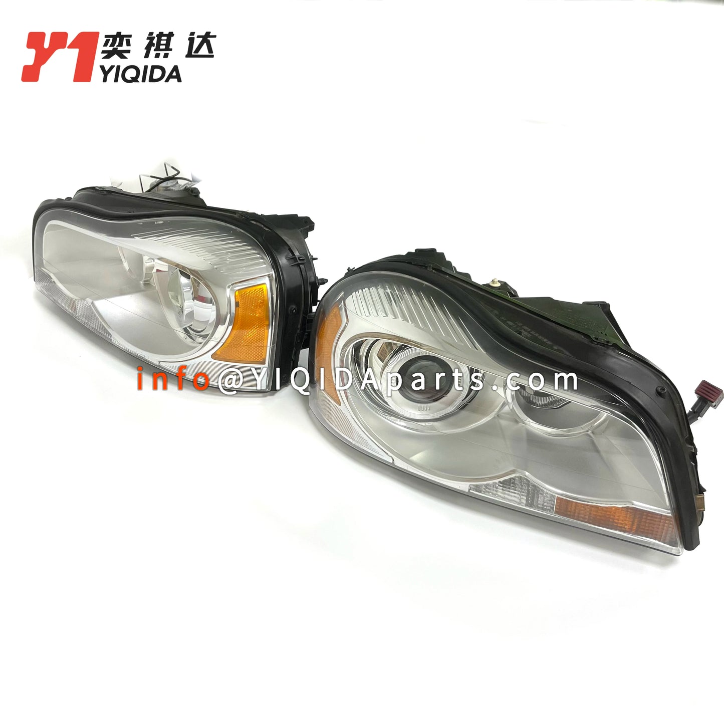 YIQIDA 31111845/31111846 Second Hand Car Parts Auto Lighting Systems LED Headlights Headlamp For Volvo XC90(2003-2016)