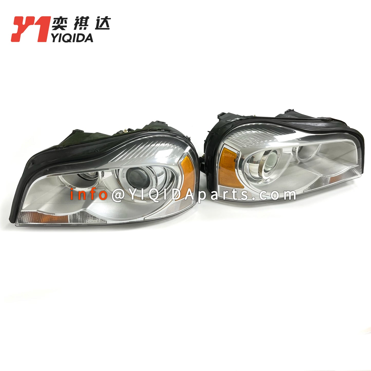 YIQIDA 31111845/31111846 Second Hand Car Parts Auto Lighting Systems LED Headlights Headlamp For Volvo XC90(2003-2016)