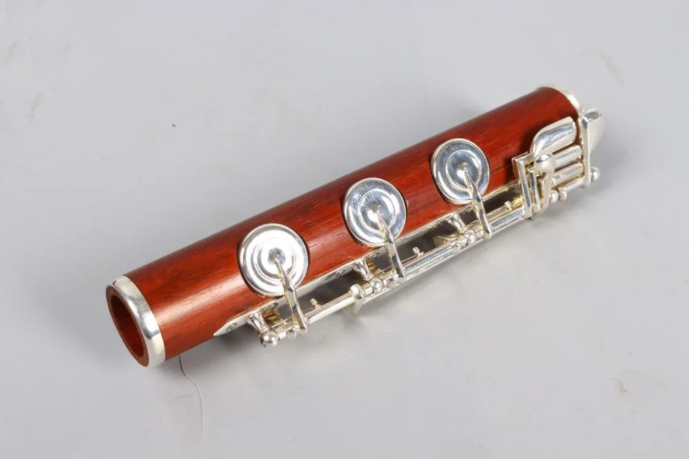 MMOOKA Yinfente New flute 17 hole Open Silver Plated Key E key B Foot Professional rosewood body With Case