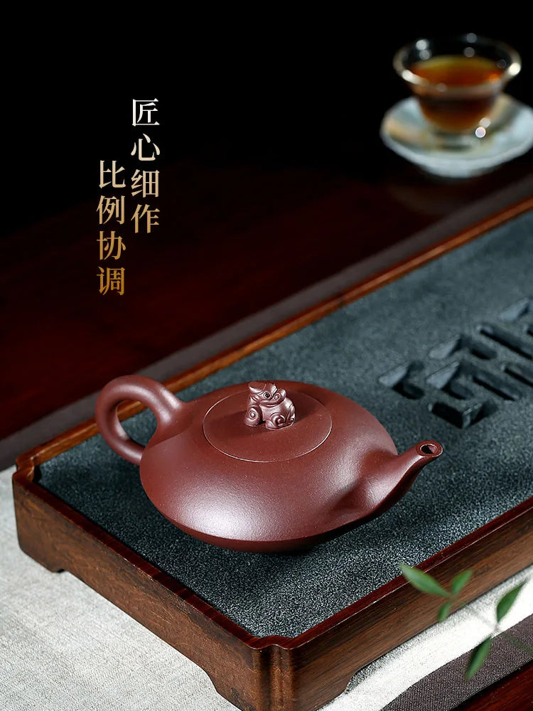 Yixing Pot Pure Handmade Set, Original Mine Purple Clay Health Tea Pot, Famous Boutique, High End Gift