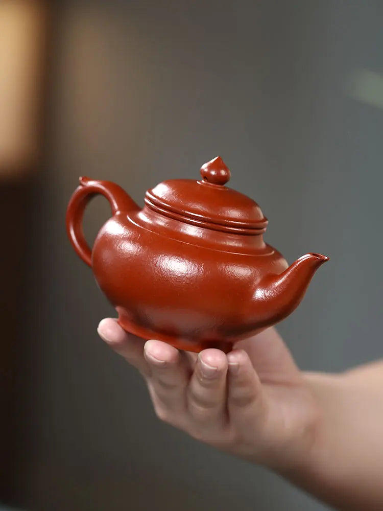 Yixing Purple Clay Pot Master Pure Handicrafted Household Kung Fu Tea Set Single Raw Mineral Guifei Red Zhu Mud