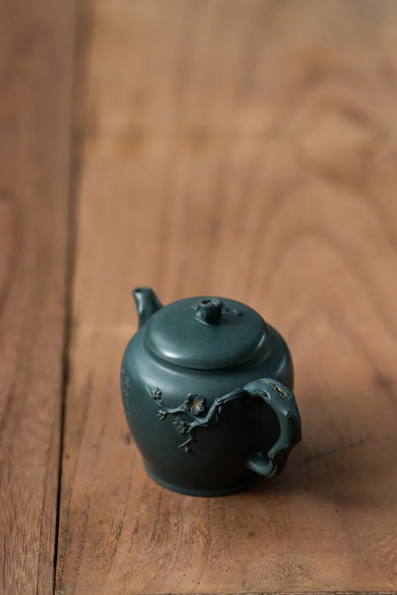 Yixing Purple Clay Pot Tea Set, Zhang Dongmei, Fully Handmade Dark Fragrance Pot, New Product Of Green In The 19th Year