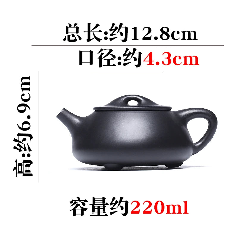 Yixing Purple Sand Pot Pure Handmade High End Tea Set Single Original Mine Mud Wu Grey Soaked