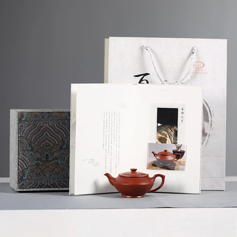 |Yixing are recommended by Shang Huagang collecting handmade household undressed ore dahongpao teapot han pot of clouds