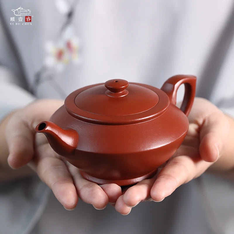 |Yixing are recommended by Shang Huagang collecting handmade household undressed ore dahongpao teapot han pot of clouds