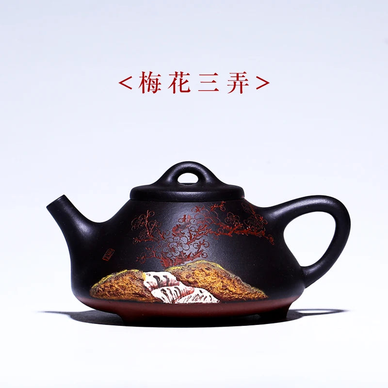 |Yixing recommended pure manual famous stone gourd ladle pot of high-capacity teapot kung fu tea set teapot home alone