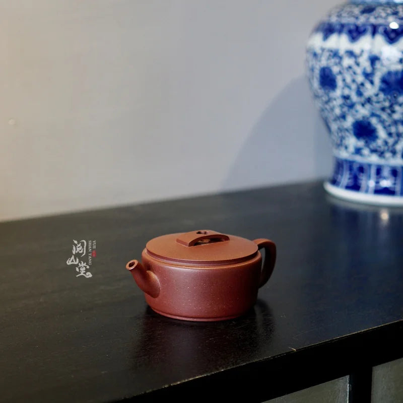 Yueshan Hall | Hanwa Purple Clay Pot Raw Ore Bottom Trough Cleaning Ingenuity All Handmade