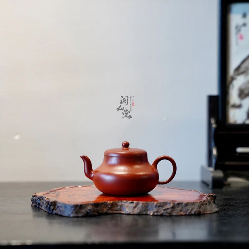 Yueshan Hall | Junde 1No. Treasure Dahongpao Tea Purple Clay Pot  Works of Famous Chinese Workers All Handmade