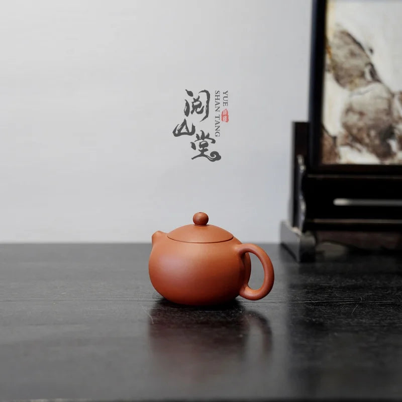 Yueshan Hall | Xi shi pot Specimen-Level Player-Level Mud Material Zhao Zhuang Old Red Mud Dong Yongsheng Handmade