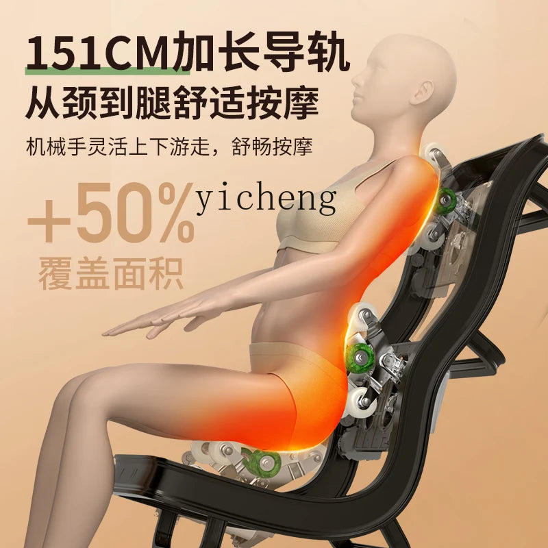 ZC AI Smart SL Rail 6d Massage Chair Full Body Space Capsule Luxury Multi-Function Electric Automatic