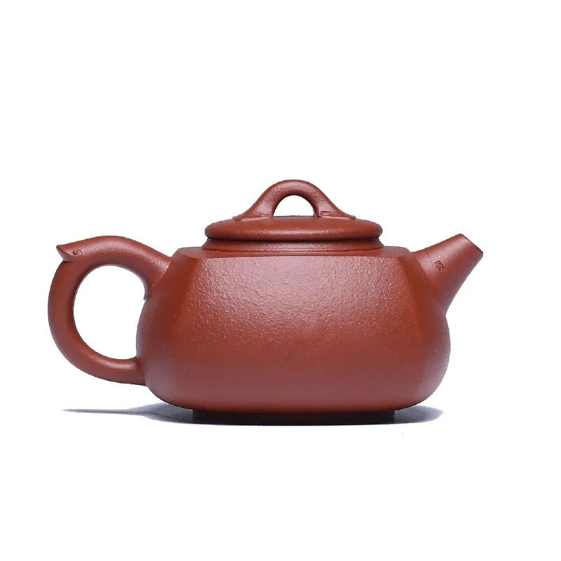 Zanghutianxia Purple Clay Teapot Master Handmade Teapot Raw Ore Yixing Famous Set Small Capacity Square Pot Letian Pot