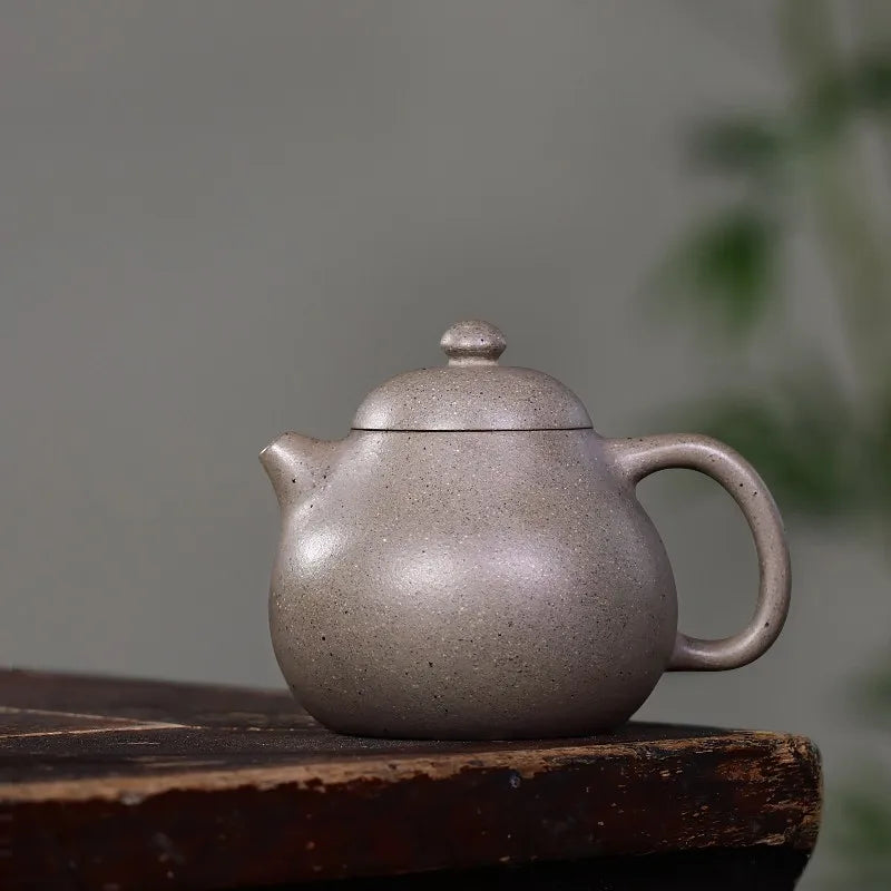 Zanghutianxia Small Capacity Yixing Zisha Teapot Handmade Kung Fu Tea Set Early Laoqing Plaster Handmade Teapot Shaddock Pot Sha