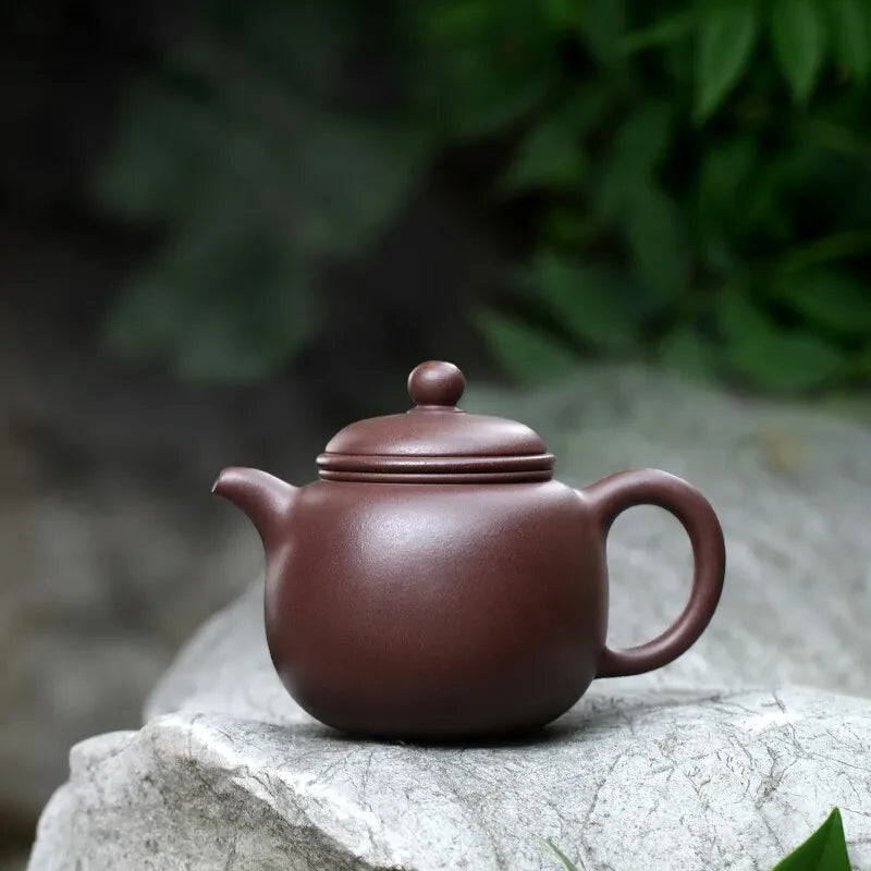 Zanghutianxia Yixing Famous Teapot Tea Set Handmade Teapot Single Teapot Raw Ore Purple Clay Teapot Chopsticks Pot Chopsticks Po