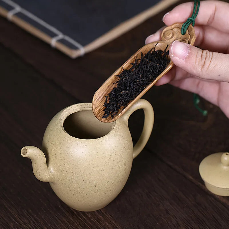 Zanghutianxia Yixing Purple Clay Pot Raw Ore Benshan Green Mud Kung Fu Tea Set Small Capacity Handmade One Person Teapot Beauty