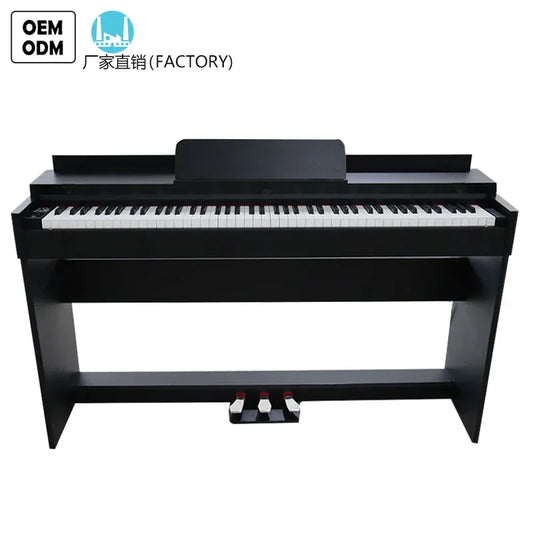 black electronic piano 88 keys best digital piano weighted keyboard