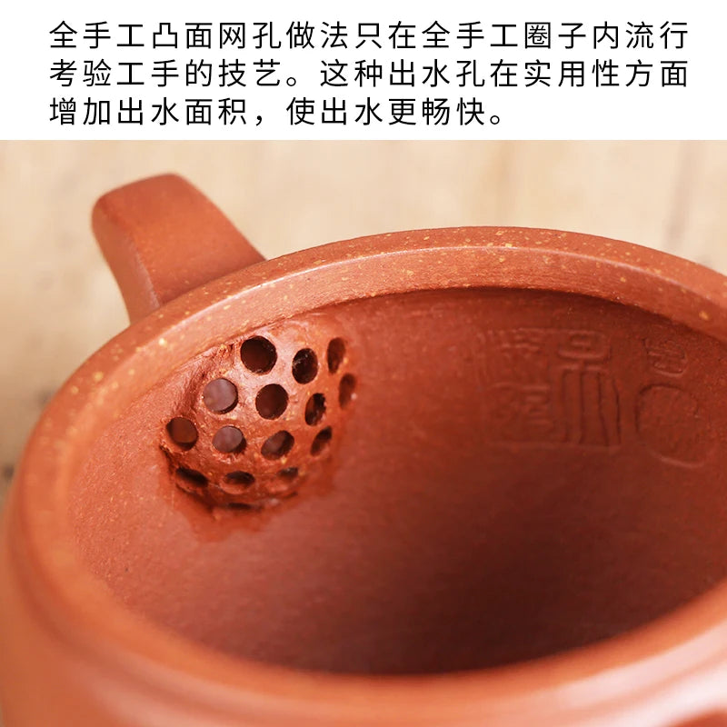 |chang, yixing purple sand pure manual undressed ore down slope mud work miss wu han earthen pot countries all handmade