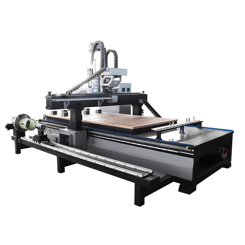 china auto tool change atc cnc router 1325 1530 9kw woodworking kitchen cabinet door making machine with drilling saw