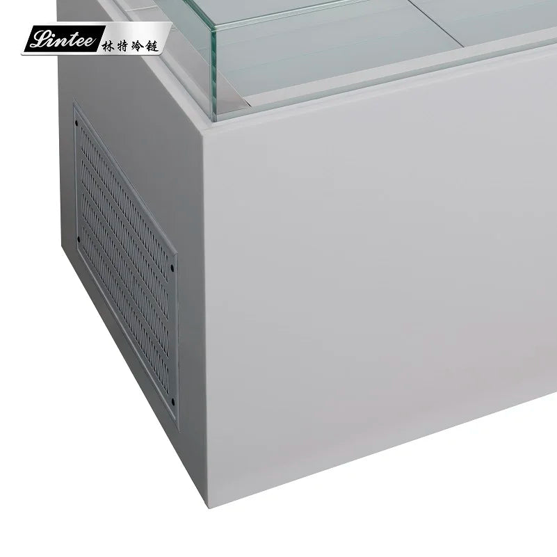 commercial refrigerator showcase bakery display cabinet glass door cake display chiller