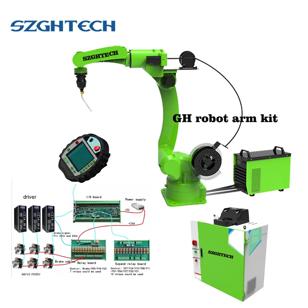 industrial china welding pipe robot 6 axis automatic robotic arm