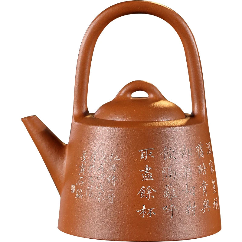 |of mud yixing ores are recommended by Yin Shi Quan pure manual single girder pot pot teapot tea set down slope mud