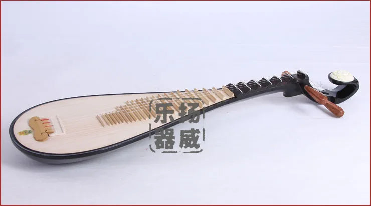 pi pa lute chinese traditional instrument lute dunhuang pipa 4-strings Chinese lute solidwood liuqin free shipping hardwood pipa