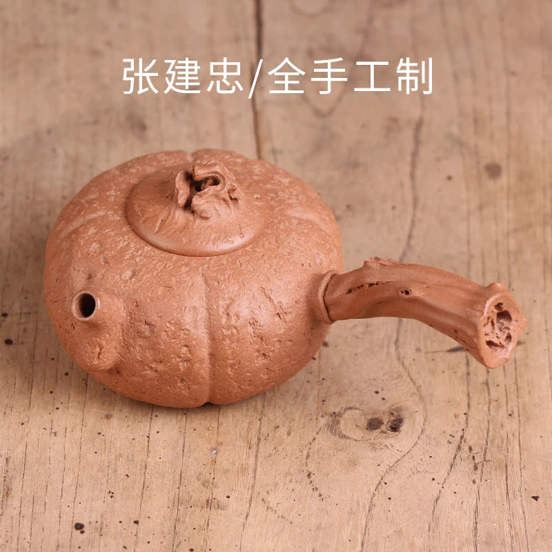 |recommended pure manual undressed ore old piece of clay side zhang jianzhong the Tang Yu for spring pot all hand-made