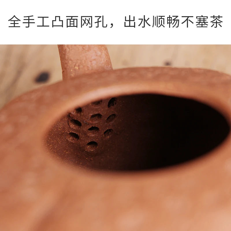 |recommended pure manual undressed ore old piece of clay side zhang jianzhong the Tang Yu for spring pot all hand-made