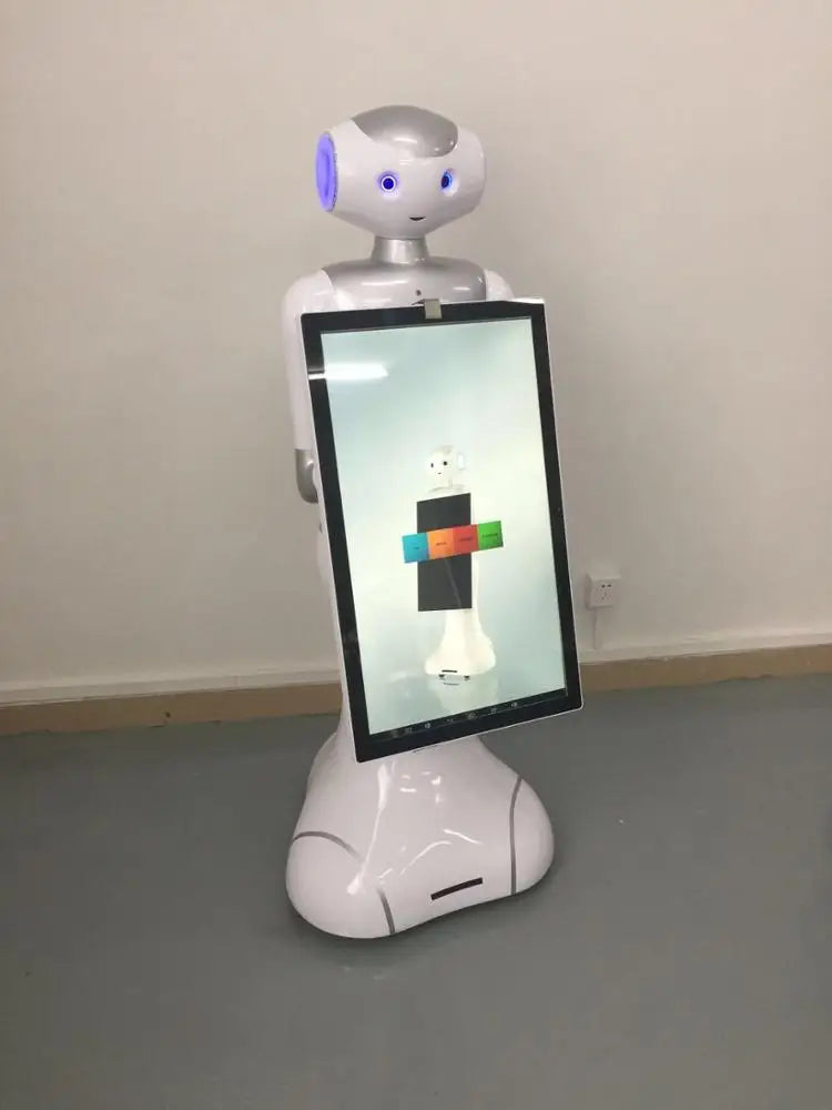 voice English speech robot artificial intelligence education robot used in school museum application