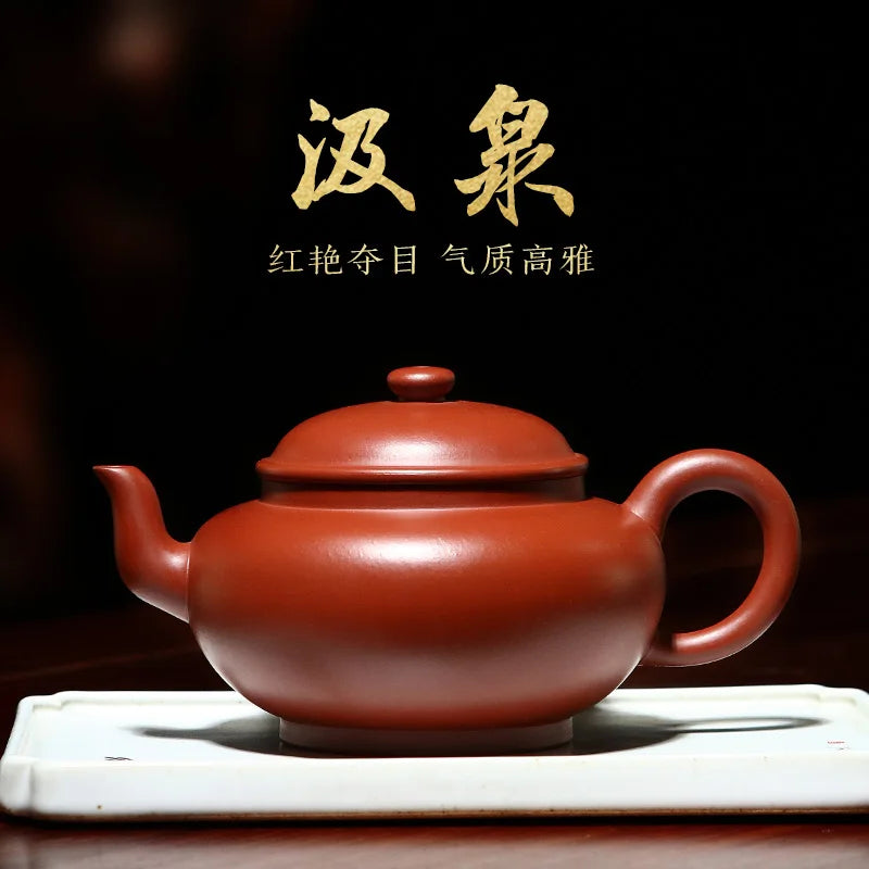 world famous Tibetan pot recommended undressed ore purple clay pure manual the engineering collection with the teapot