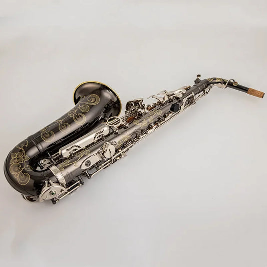 yanagisawaW037 Free Promotional Saxophone Alto Black Nickel Silver Alloy Alto Sax Brass Musical Instrument With Case Mouthpiece